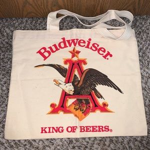 Vintage Budweiser “King of Beers” Tote Bag
